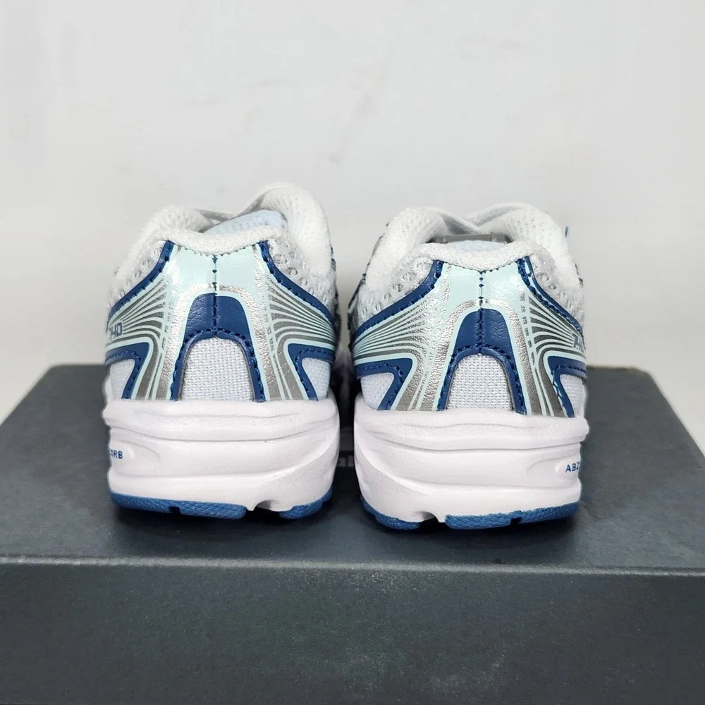 New Balance 740 Bungee Lace Toddler Size 4 Blue Blue Running Sneakers IZ740LB